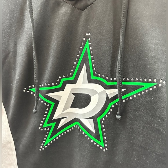 NHL Dallas Stars women’s top. EUC. Size Medium. Black - Picture 2 of 4